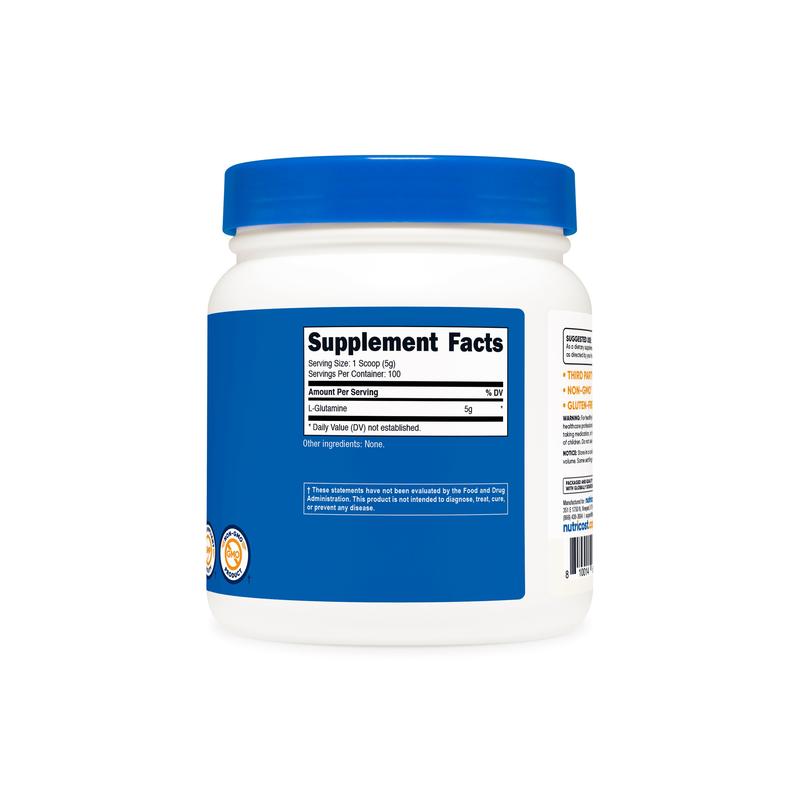 Nutricost L-Glutamine Supplement Powder
