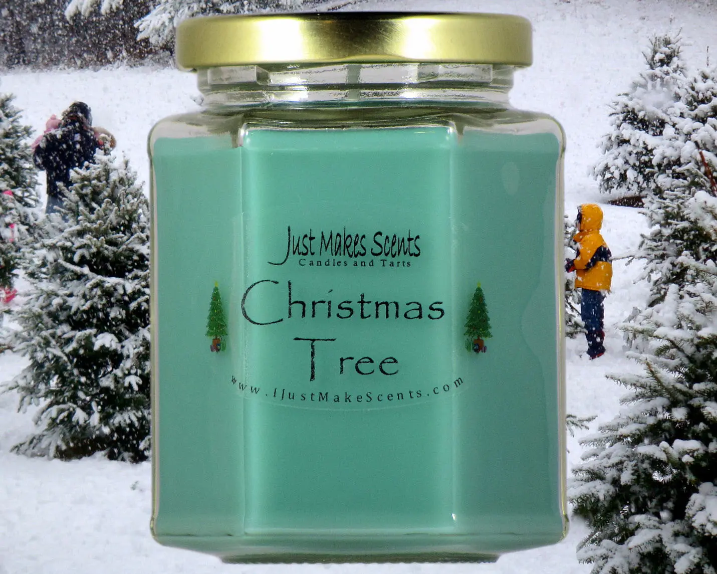 Christmas Tree Scented Candle