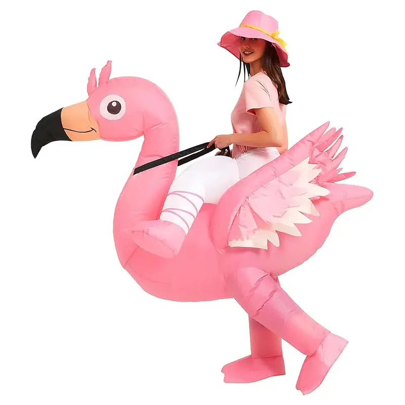 Cross border cycling pink flamingo