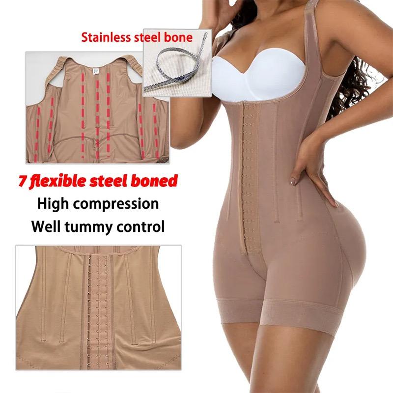 Fajas Colombianas Moldeadoras Shapewear Tummy Control Butt Lift contouring Garment with Bones