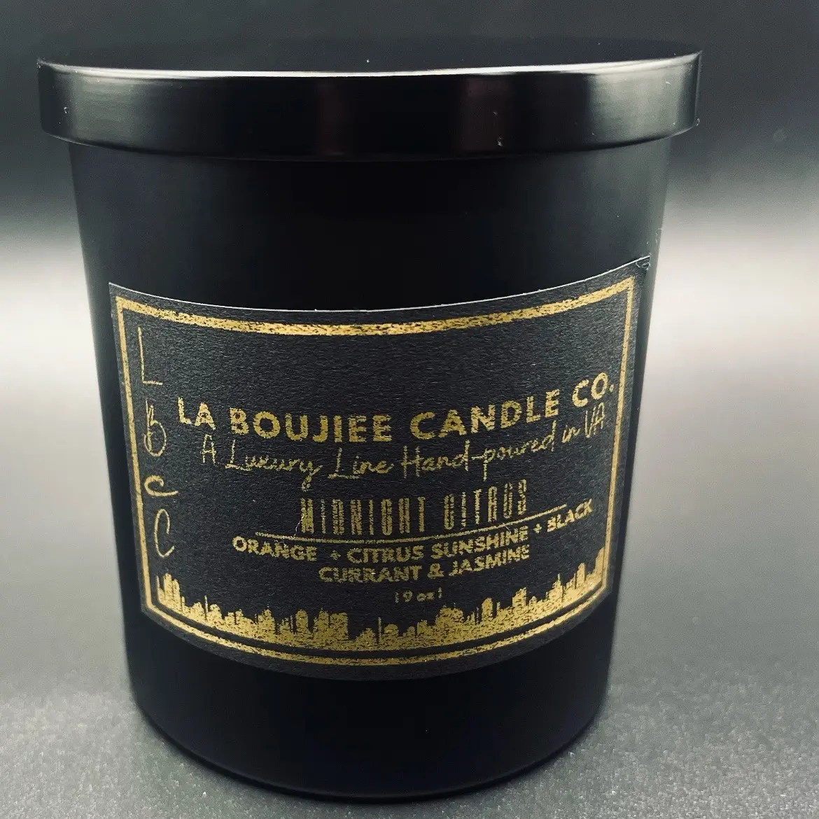 Midnight citrus candle