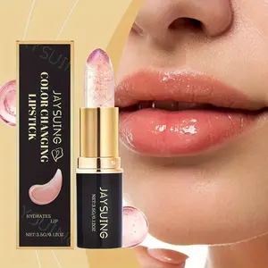 Magical color-changing lip balm, warm-toned shiny lip gloss, waterproof and moisturizing lip balm, powder-based daily makeup & gift, women's beauty products, lip balm sets, glittering lip gloss, ladies' lip balm, lip gloss lip balm