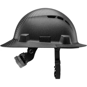 Safety HIDV-24CB IDAX Full Brim - Vented (Carbon Fiber)