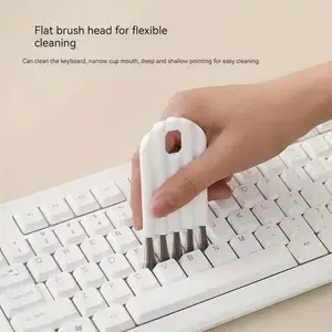 Bendable Cup Lid Brush, Kitchen Artifact, Groove Crevice Cleaning, Multi-functional Cleaning Brush For Shopping Mall, Restaurant