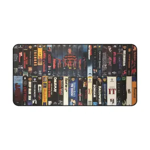 Retro Horror Movie Desk Mat - Custom Foster - Two Sizes - Please choose correctly