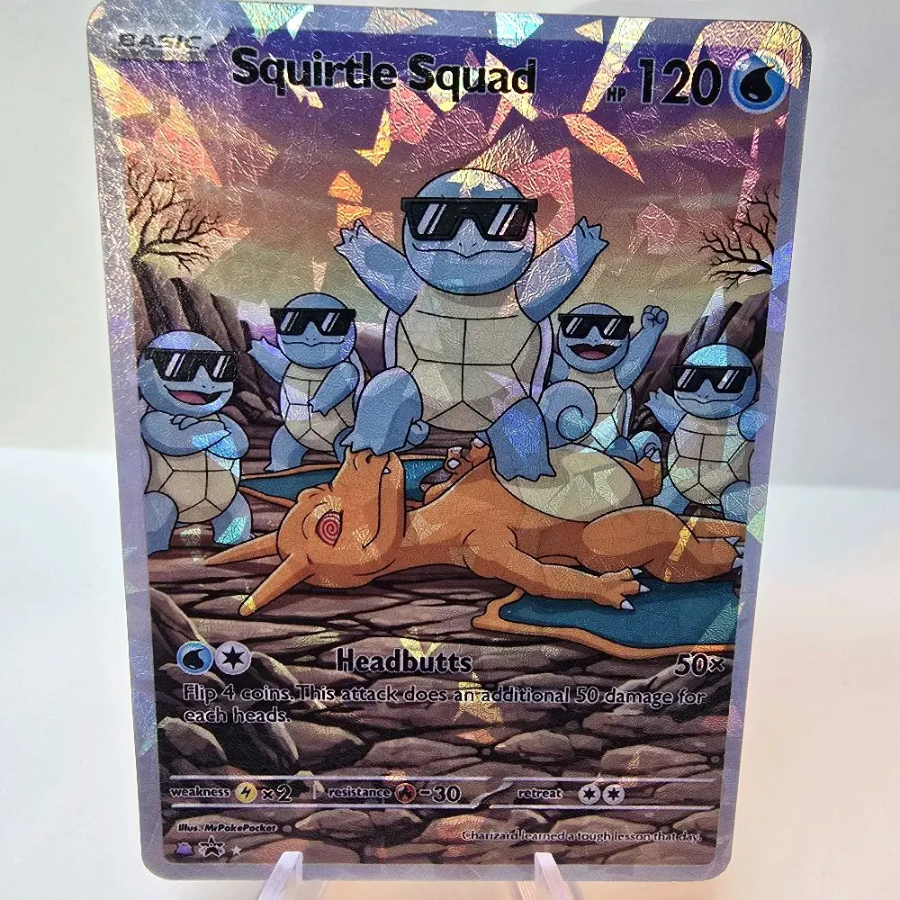 squirtle card sleeves Pokmon TCG: Substitute & Squirtle Card Sleeves (65 Sleeves)