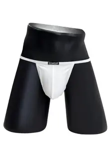 Men's Thong Underwear Set of 2, Low Waist Thin Straps, High Stretch Breathable Polyester Fabric, Lightweight Seamless Comfort