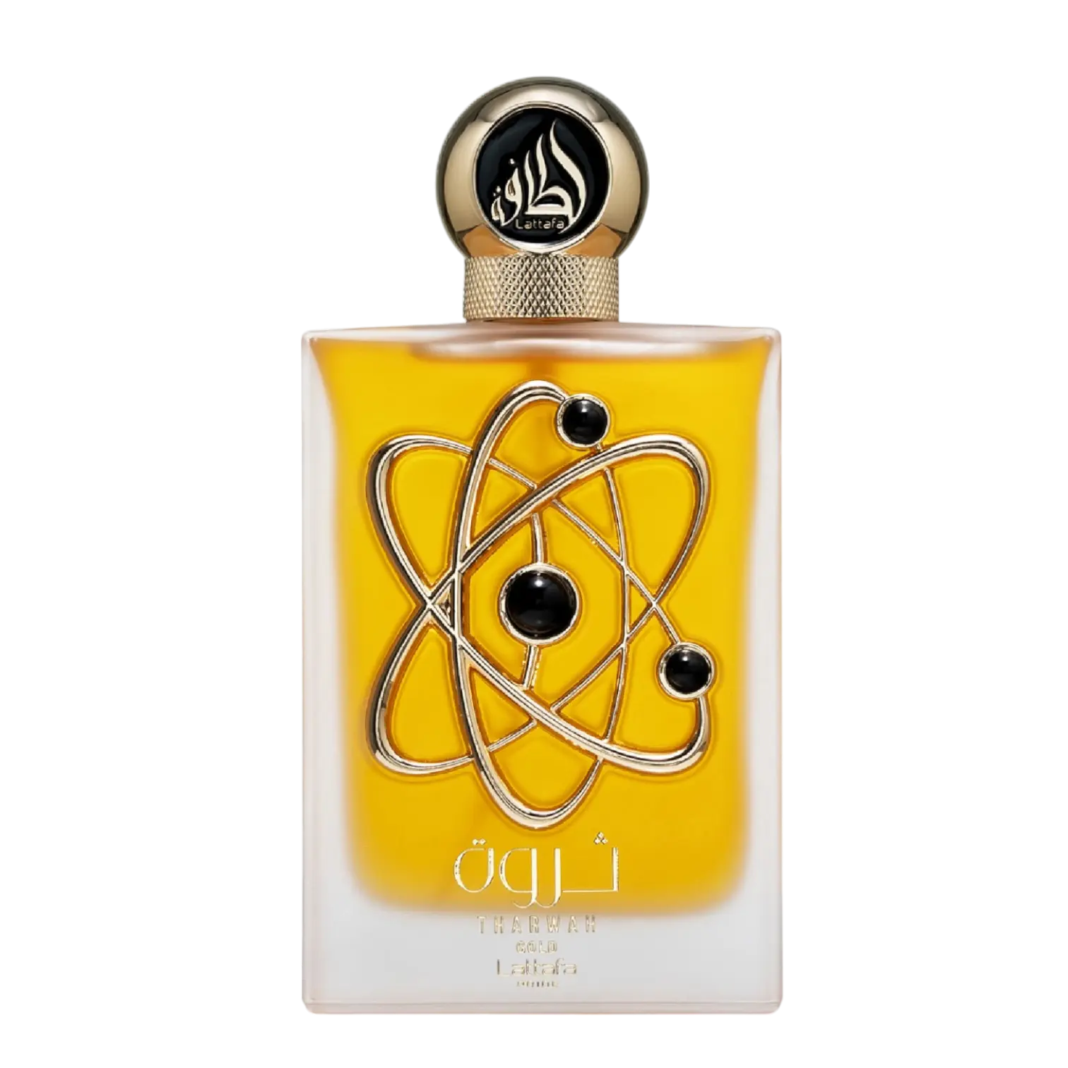 Tharwah Gold by Lattafa EDP Spray, 3.4oz