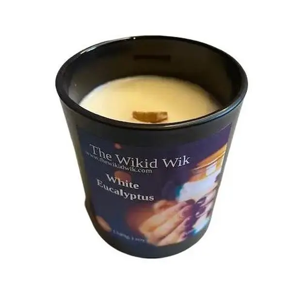 White Eucalyptus - Scented Soy Candle (NEW)...Fresh, calming, and spa-clean — like stepping into a peaceful, airy retreat.