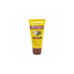 BMB Coconut Oil Haircare Edge Gel, Strong Hold, Long-Lasting Natural Formula, 1 oz