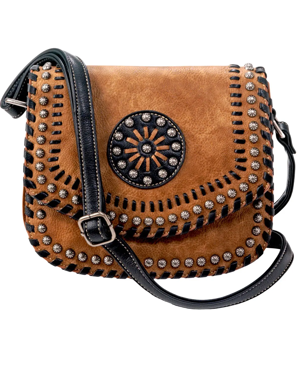 Blazin Roxx Women's Women'S Western Vanessa Concealed Carry Messenger Bag - N7541508