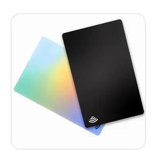 Digital Business Card  No Subscription Tap To Share. 2 Pack A Black Plus Prism Nfc Enabled Cards With Qr Code.