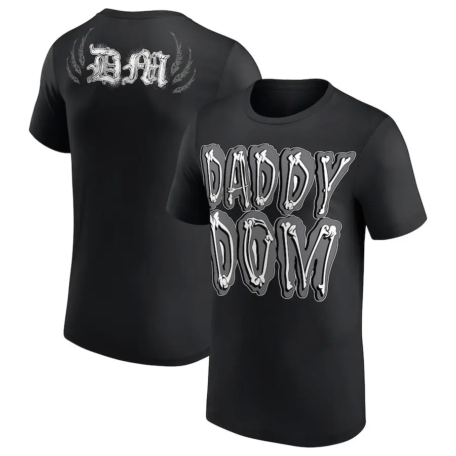 Men's Black Dominik Mysterio Daddy Dom T-Shirt Professional Wrestler Tee For Man And Woman Unisex T-Shirt, Hoodie
