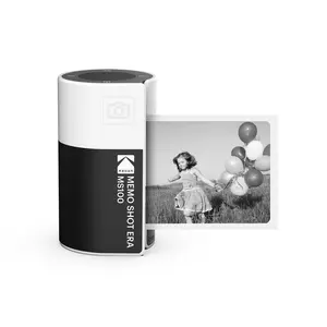 KODAK Memo Shot ERA 2-in-1 Instant Digital Camera and Label Printer  (1.8x2.7)(Camera + 1 Roll Paper) Portable Retro