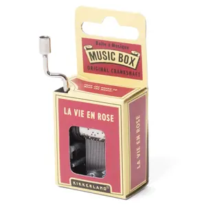'La Vie En Rose' Crankshaft Mini Music Box