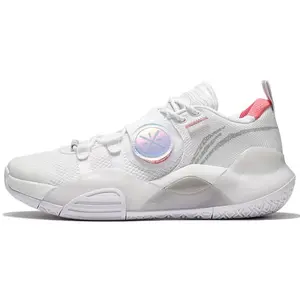 LINING The Whole City Is 8 Lite Basketball Shoes Men's Low top White/Blue/Purple ABPT063-1