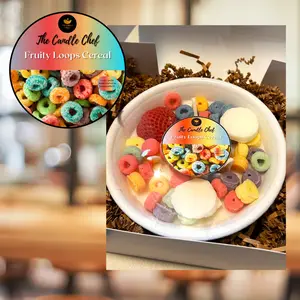 The Candle Chef / Fruit Loop Candle / 100% Wax / Handmade