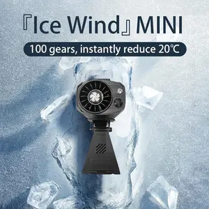 Waist Fan-Under Shirt Fan, Rechargeable,LED Lights, Clip Fan, 4 Speeds, Body Fan for Outdoor Workers, Fishermen, Warehouse Workers, Tourists, Medics Gadgets 2025,Gifts for Holiday