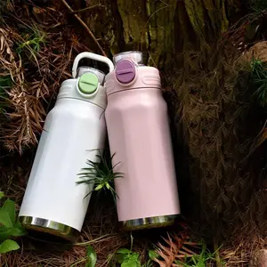 Large Capacity Sports Water Bottle, 1 Count Outdoor Water Bottle, Cold Insulation Cup for Outdoor Activities, High Appearance Camping Picnic Travel Sports Bottle