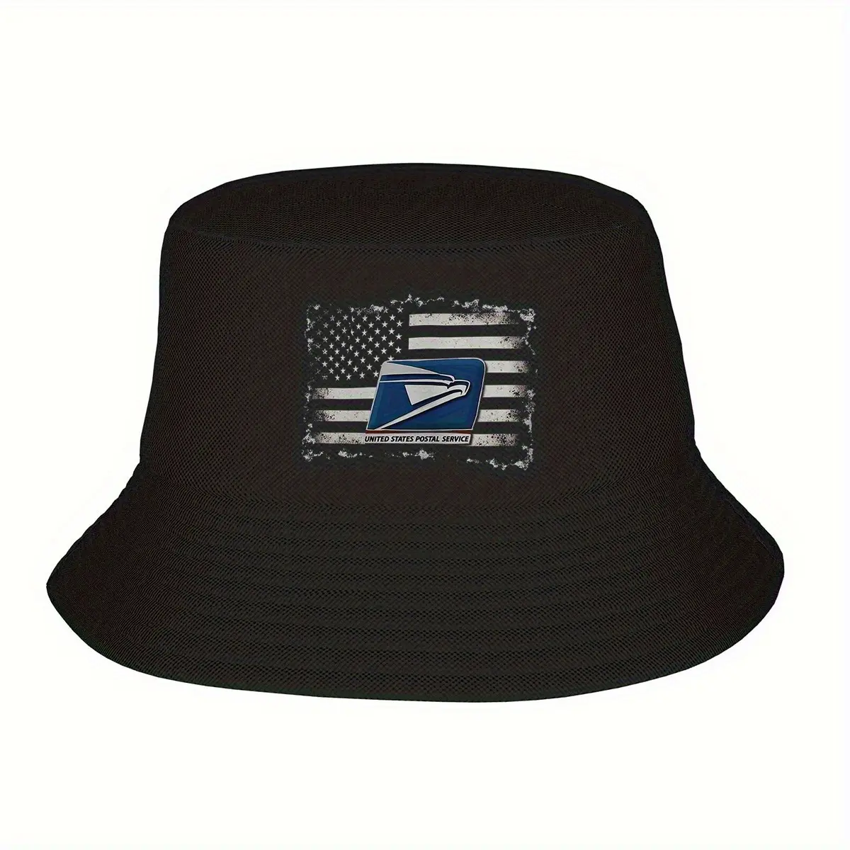 New Custom Designed Navy Bucket Hat with Embroidered Striped Star, Adjustable Crest Bucket Hat – Aimé Leon Dore EU main image 2