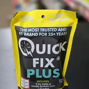 Quick Fix Plus 3oz - Synthetic Urine for Educational and Experimental Purposes