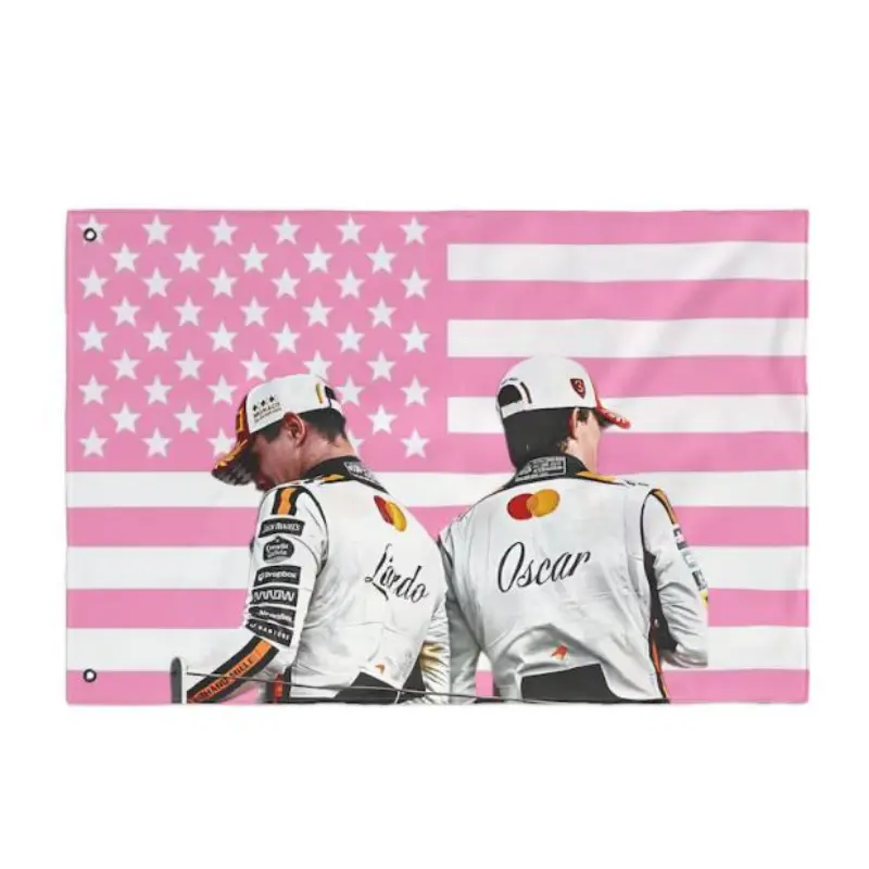 Landoscar Monaco 2025 F1 Flag Strong Polyester Decorative Tapestry - Home Wall Hanging, Wall Decor, Living Room Decor, Indoor/Outdoor Home Supplies - F1 Gifts