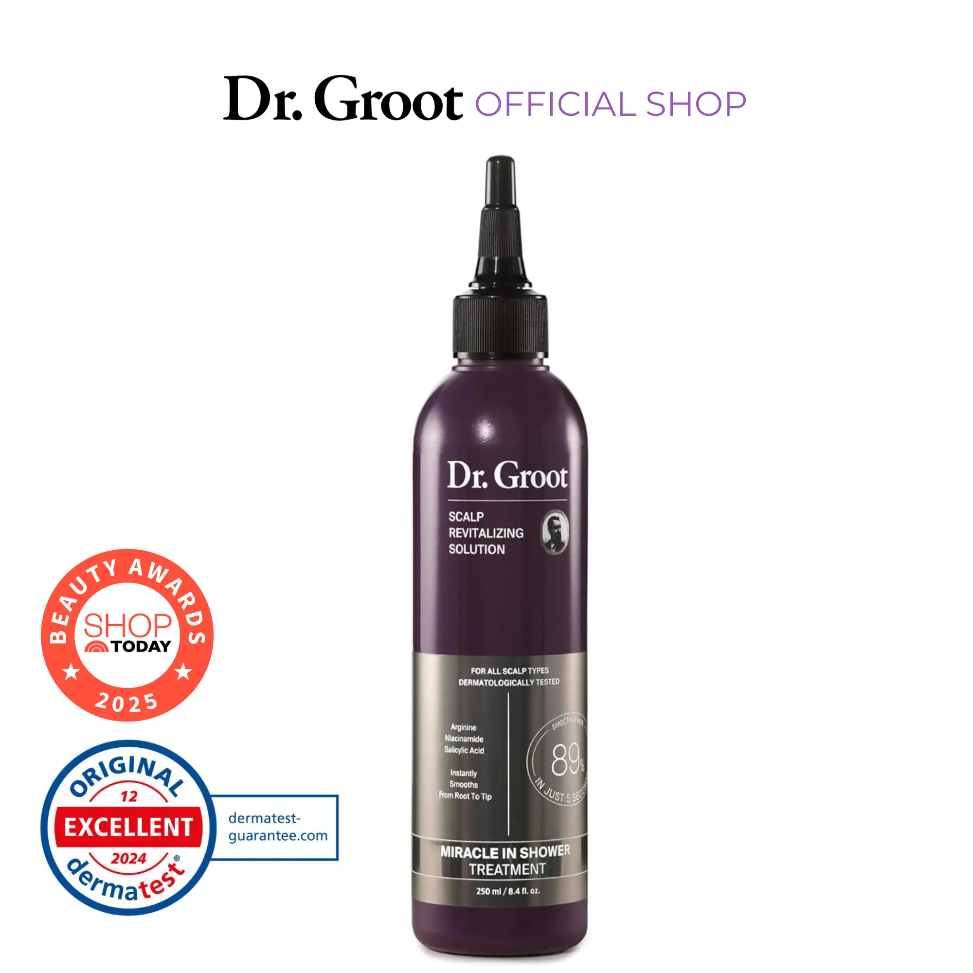 Dr. Groot Miracle in Shower Treatment for Hair Loss, Korean Hair Care, 5 Seconds to Smooth Hair, Rosemary Oil Dr. Groot Miracle in Shower Treatment for Hair Loss, Korean Hair Care, 5 Seconds to Smooth Hair, Rosemary Oil