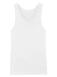 6 Pack Men's White Tank Tops, 2026 Viral A-Shirts Undershirts, Stretchy Cotton Sleeveless Shirts