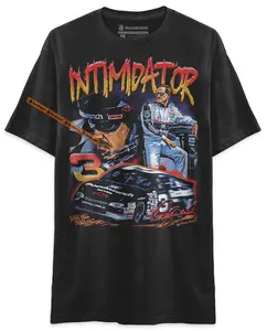 BLACK RABBIT Dale Earnhardt Intimidator Raise Hell Praise Dale 90s Recreation Retro Vintage Bootleg Unisex Classic T-Shirt graphic shirt unisex shirt Streetwear