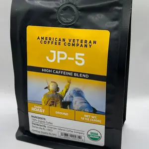 High Caffeine Ground Coffee Organic