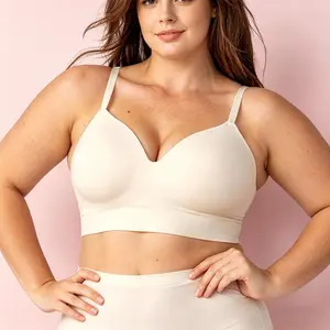 【HOT】Women's Plus-Size Seamless Shaping Bra — Full Coverage, Stable Fit, Wire-Free Daily Comfort Style