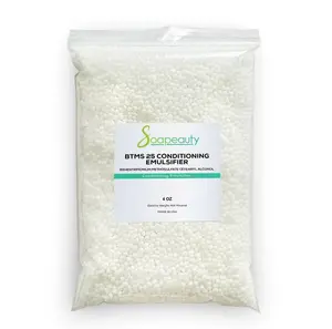 [HIGH QUALITY] BTMS 25% Behentrimonium Methosulfate & Cetearyl Alcohol Emulsifying Conditioner 4oz