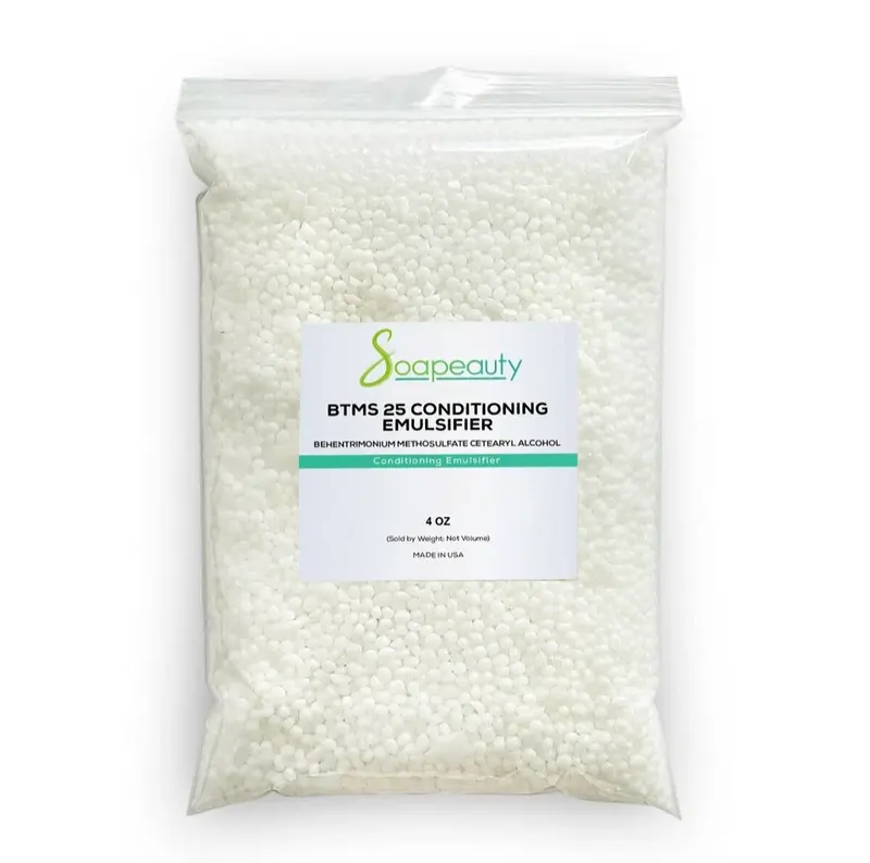 [HIGH QUALITY] BTMS 25% Behentrimonium Methosulfate & Cetearyl Alcohol Emulsifying Conditioner 4oz
