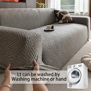 High-End Living Room Cover Cloth, Anti-Cat Scratch Sofa Protector, All-Season Use, Hand Wash and Easy to Clean, No Odor, Dustproof Sofa Slipcover