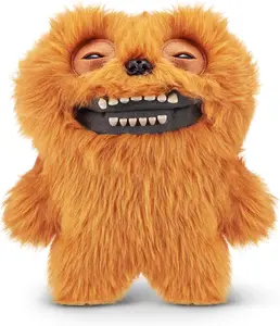 Fuggler Fart Face 9-inch Assortment Series 1 (Count Underoo Mcgoo - Long Pile) by ZURU, Funny Ugly Monster Plush Toy
