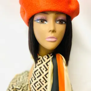 Beret Hat & Fashion Scarf Set