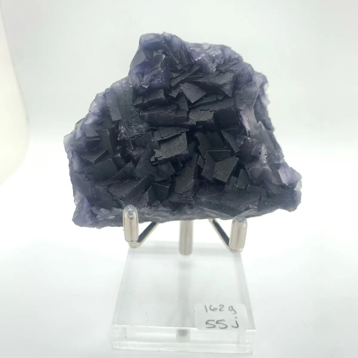Natural Black Rose Fluorite Specimens - High Quality