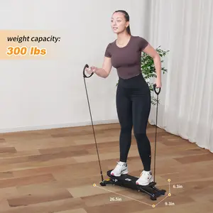 BEARFIT  Balancing Machine Ski Simulator Portable Slide Stepper Leg Exercise  Fun Cardio Trainer Full Body Aerobic Exercise Equipment