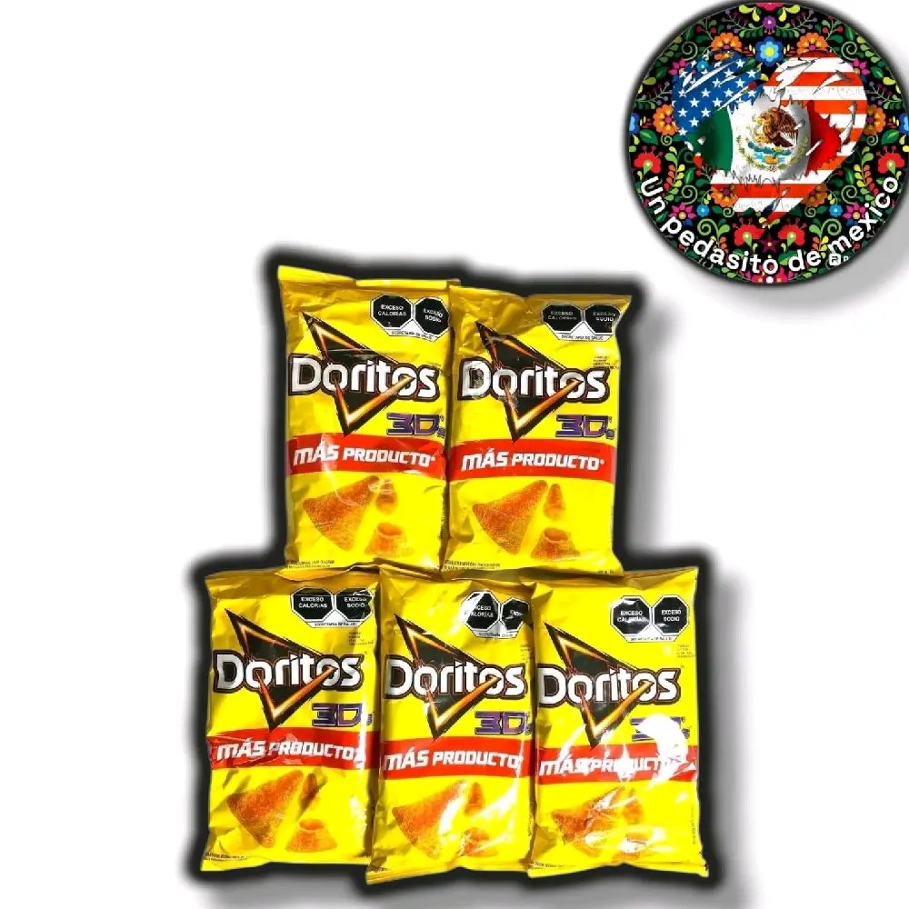 5 Pack Doritos 3D