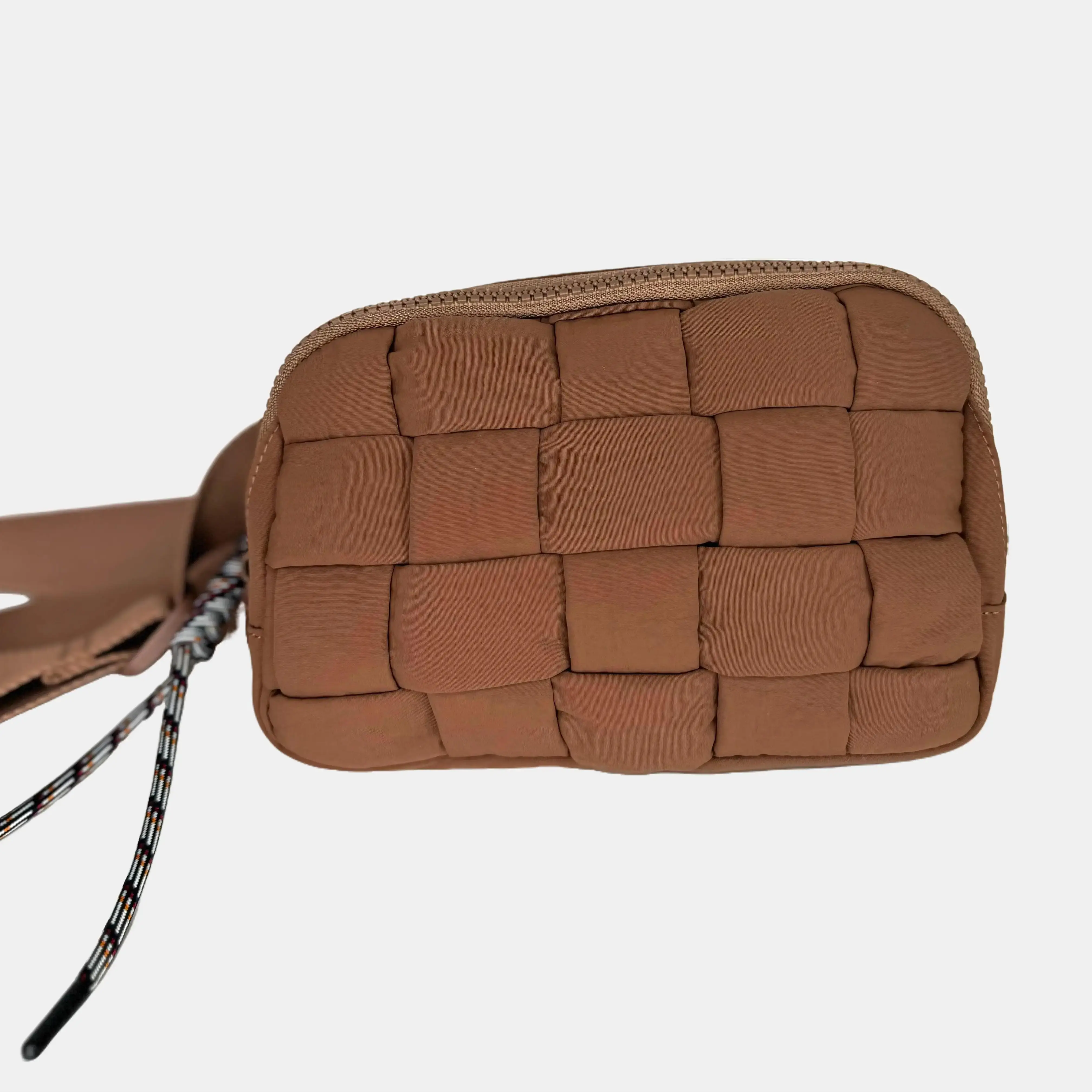 Iris Quilted Long Strap Crossbody Bag - Zipper Closure, Adjustable Strap, and Versatile Design by Iris & Rainbow