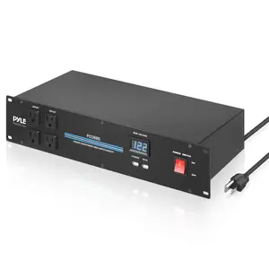 3600W 18-Outlet Rack Power Conditioner, Surge Protection, Digital Display