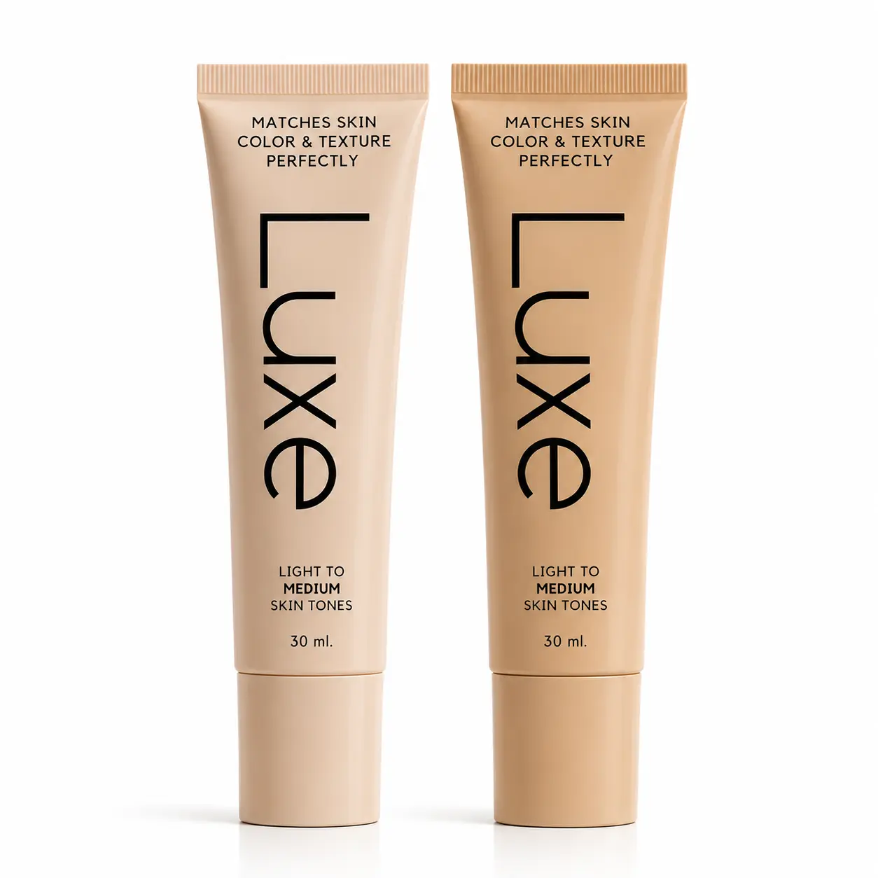 Color Changing Luxe Foundation for All Skin Tones, Buildable Light-Medium to Dark Coverage, 12HR Longwear Natural Dewy Finish