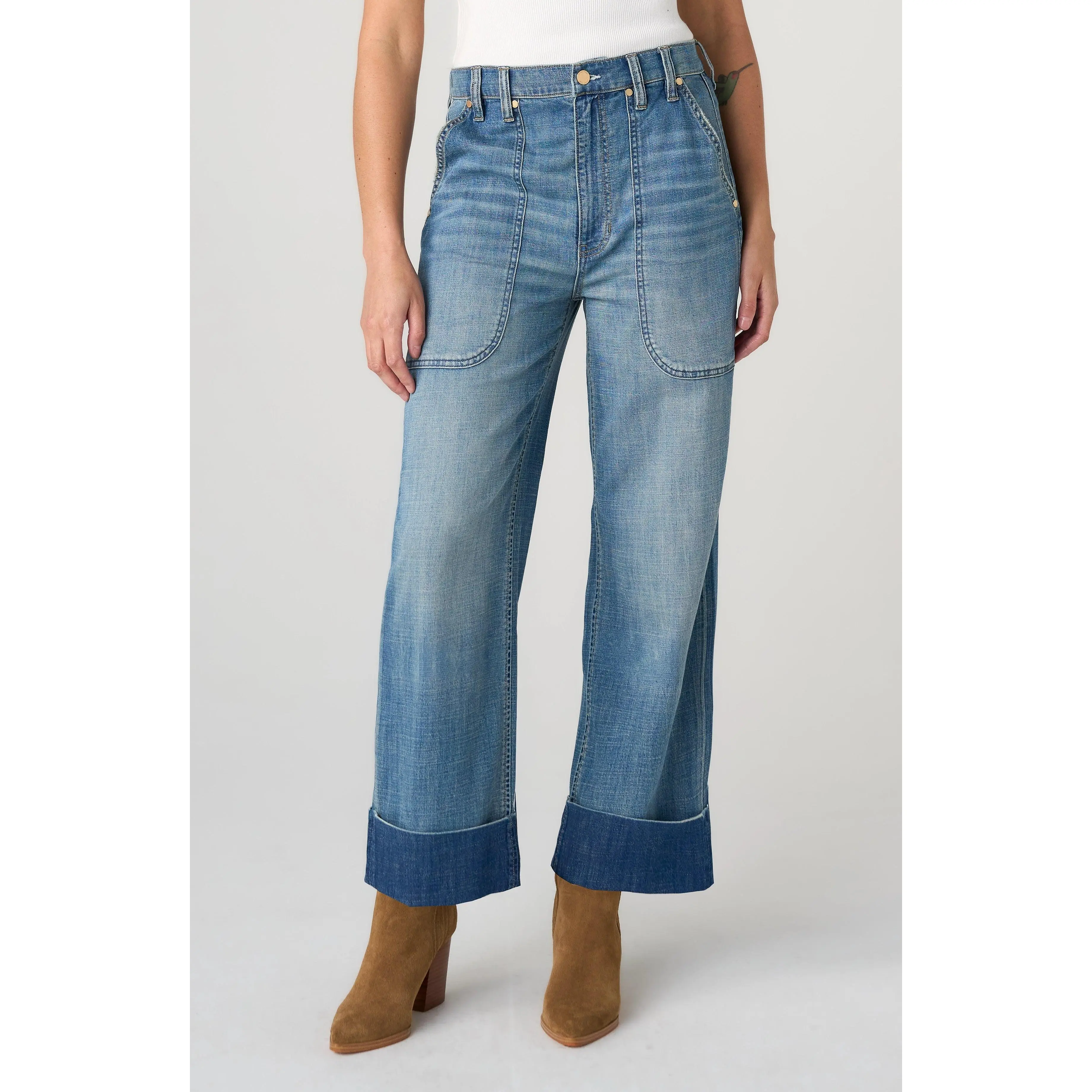 LIVERPOOL HIGH RISE RELAXED FIT JEANS