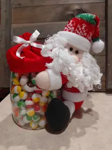 Freeze Dried Santa Skittle Plushie