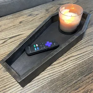 Coffin shaped table organizer