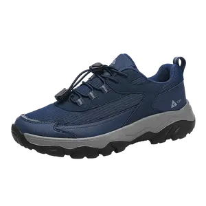 Men's Quick Lace Hiking Shoes | Non-Slip Wear-Resistant Outdoor Walking Sneakers