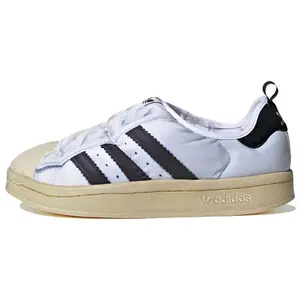 Adidas Originals Puffylette Fabric Low-Top Casual Sneakers for Men and Women with Classic Style and Durable Lightweight Design
