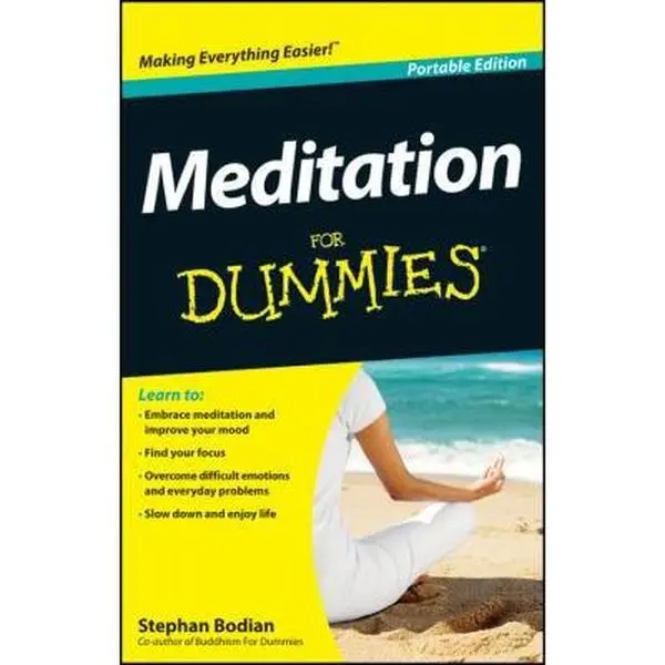 USED-Meditation For Dummies by Stephan Bodian (Paperback)
