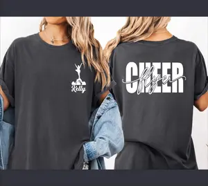 Custom Cheer Flyer Shirt, Custom Cheer Shirt, Cheerleader Flyer Tshirt, Cheerleading Shirt, Personalized Cheer Tee, Cheer Mom Shirt, BP