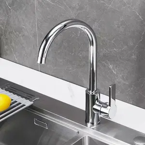 Kitchen Sink Faucet, 2 in 1 Cold & Hot Water Faucet, Kitchen Rotatable Sink Faucet